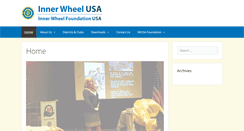 Desktop Screenshot of innerwheelusa.com