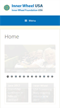 Mobile Screenshot of innerwheelusa.com